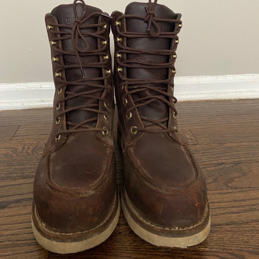Chippewa 8” Edge Walker Steel Toe Boots